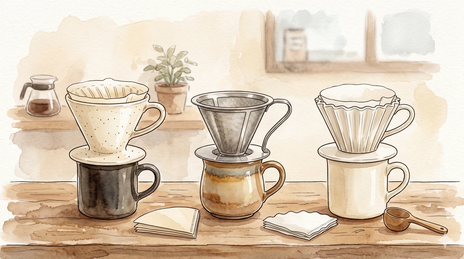 ドリッパーの種類