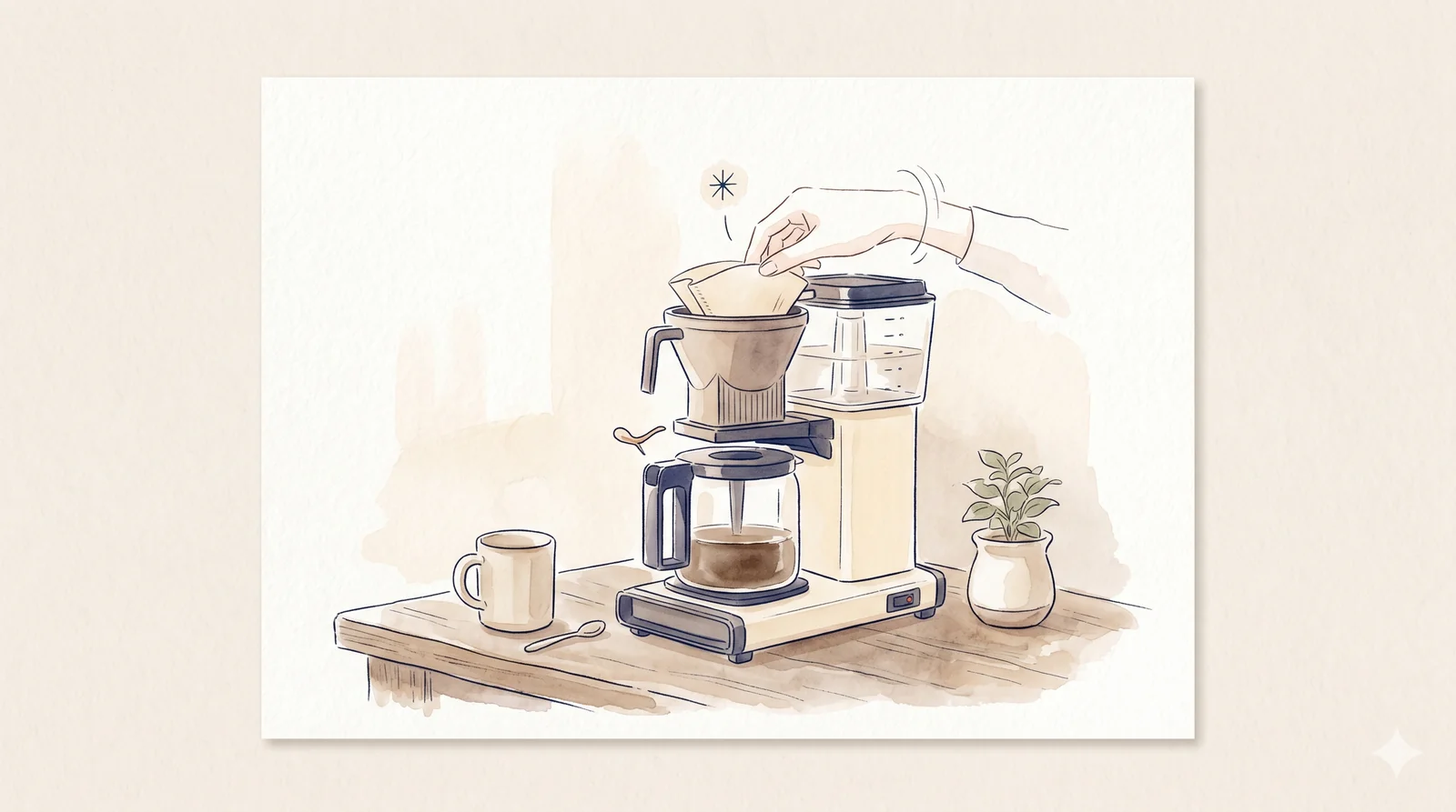 コーヒーメーカー抽出の裏ワザ