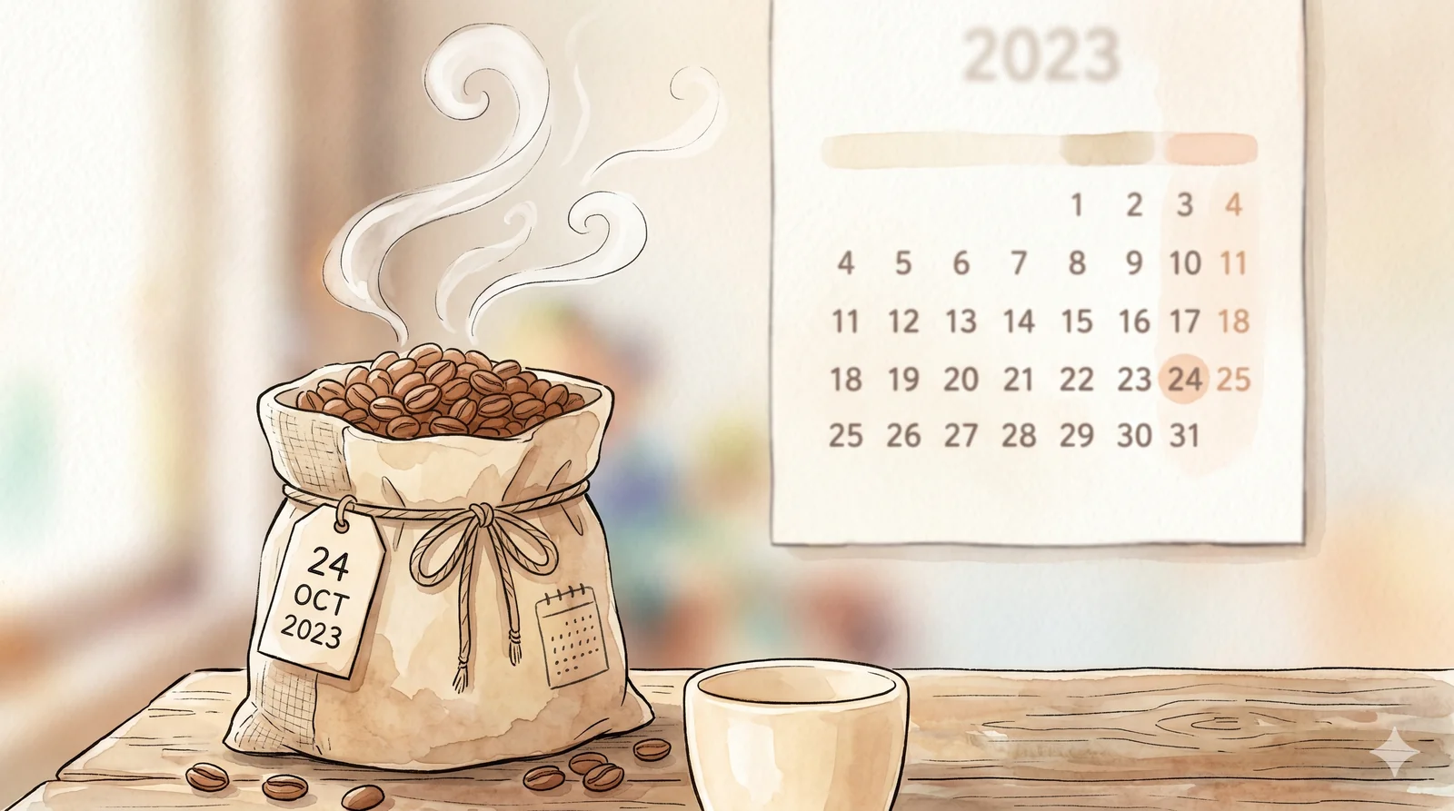 新しい豆の方がおいしい