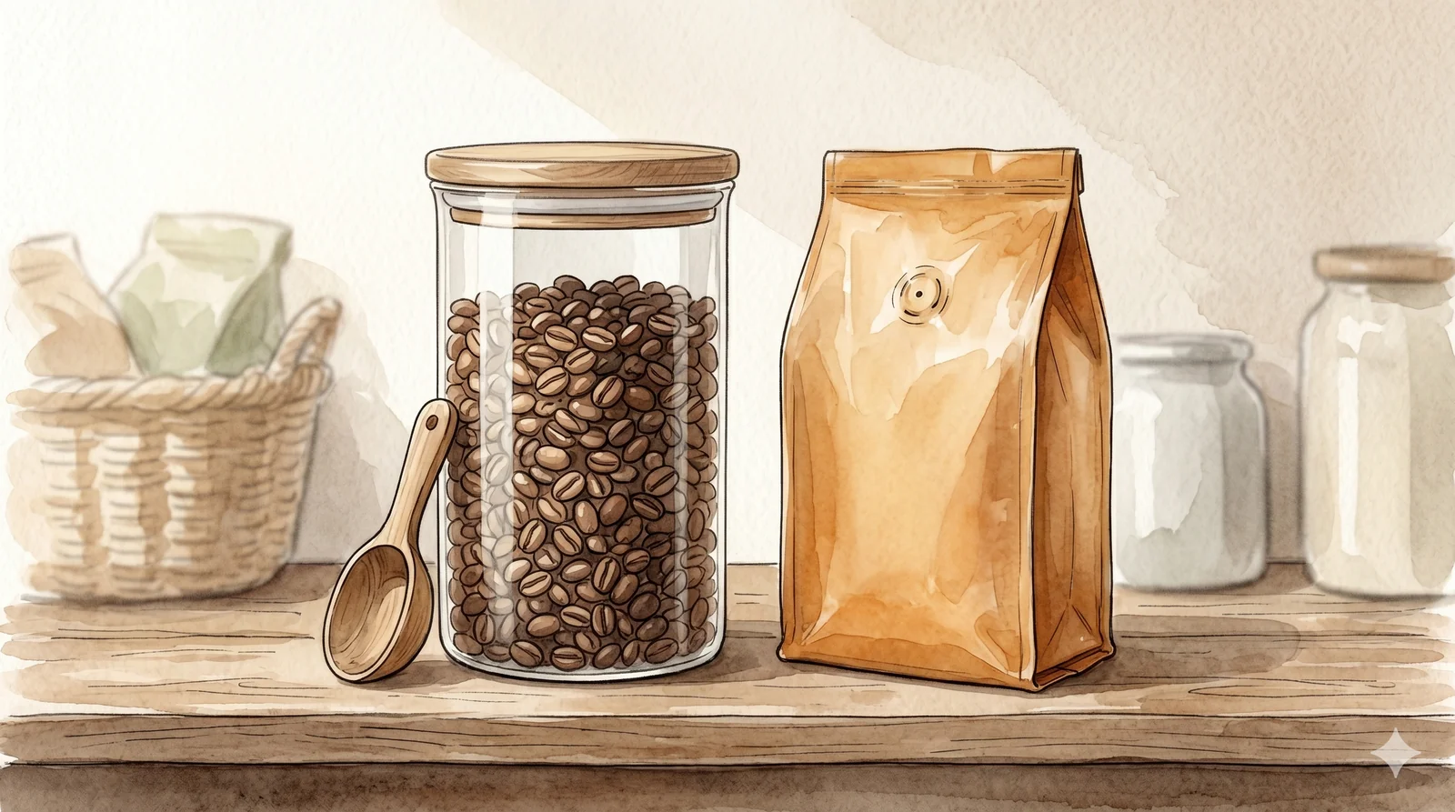 キャニスターとブレンド